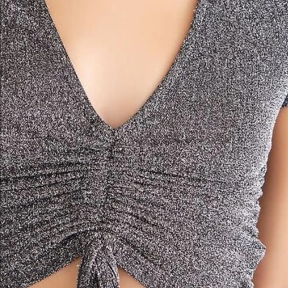 Knit Drawstring Longsleeve Top - Picture 4 of 4